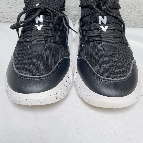 PONY PP1 Moon Men's Black High Top Athletic Shoes Chunky Sole Sock Sneakers Sz 8 - Picture 5 of 12